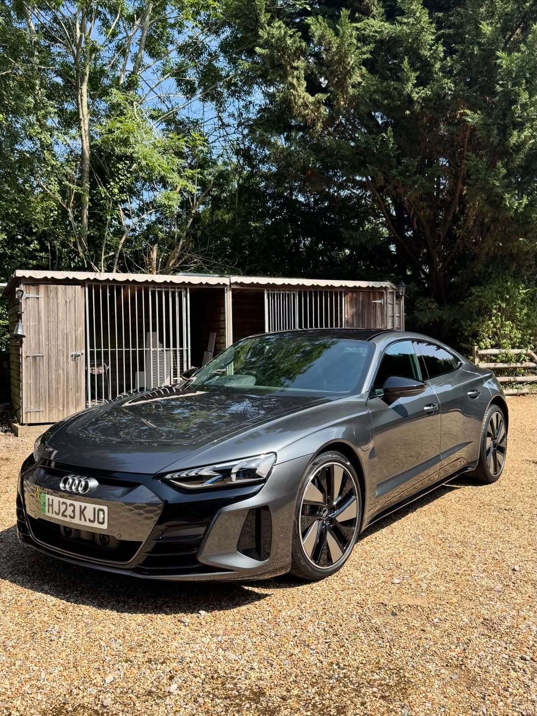 Audi Etron Gt Driveway